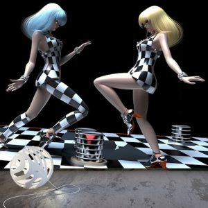 Siyah Beyaz 3D Dansçılar Disko Duvar Kağıdı Modelleri ve Fiyatları Dekoros'da. Tüm Türkiye'ye Poster Duvar Kağıtları Gönderilir.