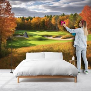 Sonbahar Golf Sahası Manzarası Duvar Kağıtları Modelleri ve Fiyatları Dekoros'da. Tüm Türkiye'ye Poster Duvar Kağıtları Gönderilir.