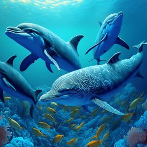 Sualtı 3D Balinalar Canlı Renkler Duvar Kağıdı Modelleri ve Fiyatları Dekoros'da. Tüm Türkiye'ye Poster Duvar Kağıdı Gönderilir.