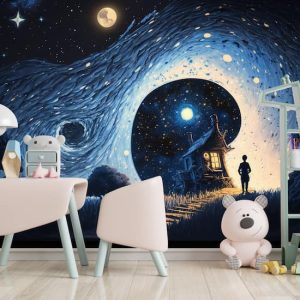 Büyülü Karanlık Ev Manzarası Duvar Kağıtları Modelleri ve Fiyatları Dekoros'da. Tüm Türkiye'ye Poster Duvar Kağıtları Gönderilir.