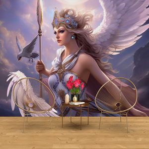 Yunan Mitolojsi Tanrıça Artemis Modern Duvar Kağıdı YM-02189