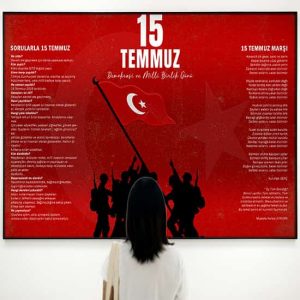 15 Temmuz Okul Poster Duvar Kağıtları DKO-7