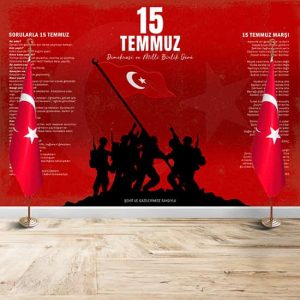 15 Temmuz Okul Poster Duvar Kağıtları DKO-7