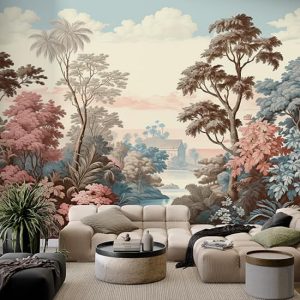 Egzotik Orman Manzara Duvar Kağıdı YD-02404