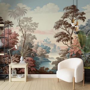 Egzotik Orman Manzara Duvar Kağıdı YD-02404