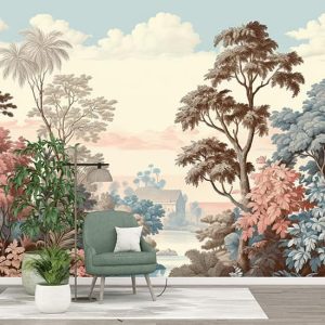 Egzotik Orman Manzara Duvar Kağıdı YD-02404