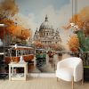Roma Manzaralı Duvar Kağıdı Tek Parça YD-02414