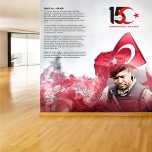 Ömer Halisdemir Okul Poster Duvar Kağıdı DKO-8