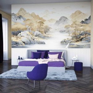 Tekstil Tabanlı Otel Duvar Kağıtları WLF 20401 / 1-8