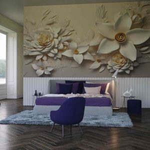 Tekstil Tabanlı Otel Odası Duvar Kağıdı WLF 20401 / 1-9