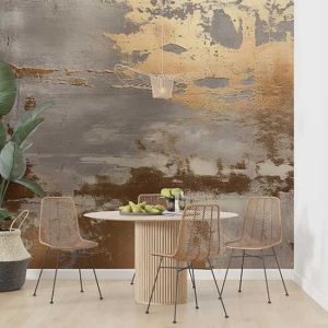 3D Sıva Görünümlü Duvar Kağıdı Tek Parça YF-02480