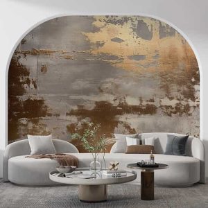 3D Sıva Görünümlü Duvar Kağıdı Tek Parça YF-02480