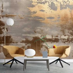 3D Sıva Görünümlü Duvar Kağıdı Tek Parça YF-02480