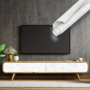 Kırık Beyaz Mermer Desenli Desenli Yapışkanlı Folyo 45 cm ve 90 cm Rulo Çeşitleri Dekoros'ta. Son Moda Folyolar, Kaliteli Ürün ve Uygun Fiyatlar Dekoros'ta!