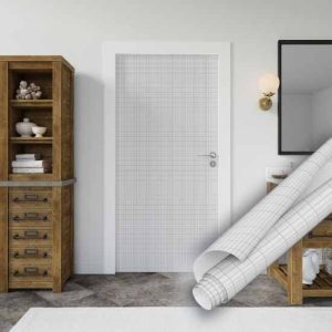 Mat Beyaz Porselen Görünümlü Mozaik Desenli Yapışkanlı Folyo 45 cm ve 90 cm Rulo Çeşitleri Dekoros'ta! Kaplama Kağıdı ve Fayans Desenli Folyolar için Tıkla!