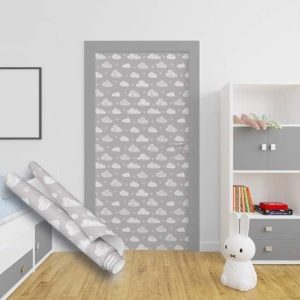 Sevimli Bulut Desenli Yapışkan Folyo 45 ve 90 cm Rulo Çeşitleri Dekoros'ta! Su Geçirmez Folyolar ve Çocuk Odası Kaplama Kağıtları için Hemen Tıkla!