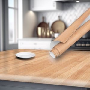 Açık Ahşap Görünümlü Yapışkanlı Folyo 0129 45 cm ve 90 cm Rulo Çeşitleri Dekoros'ta. Suya Dayanıklı Yapışkan Kaplama Folyosu için Tıkla.