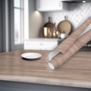 Açık Ahşap Desenli Yapışkanlı Folyo Kaplama 45 cm ve 90 cm Rulo Çeşitleri Dekoros'ta. Suya Dayanıklı Yapışkan Mobilya Kaplama Folyosu için Tıkla.