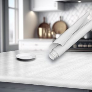 Beyaz Ahşap Desenli Yapışkanlı Folyo 0118 Kaplama 45 cm ve 90 cm Rulo Çeşitleri Dekoros'ta. Suya Dayanıklı Yapışkan Mobilya Kaplama Folyosu için Tıkla.
