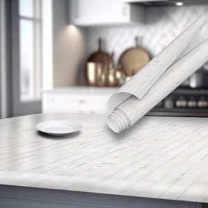 Beyaz Gri Ahşap Desenli Yapışkanlı Folyo 0136 45 cm ve 90 cm Rulo Çeşitleri Dekoros'ta. Banyo, Duvar, Masa, Tezgah ve Dolap Kaplamaya Uygun. Şimdi Tıkla!