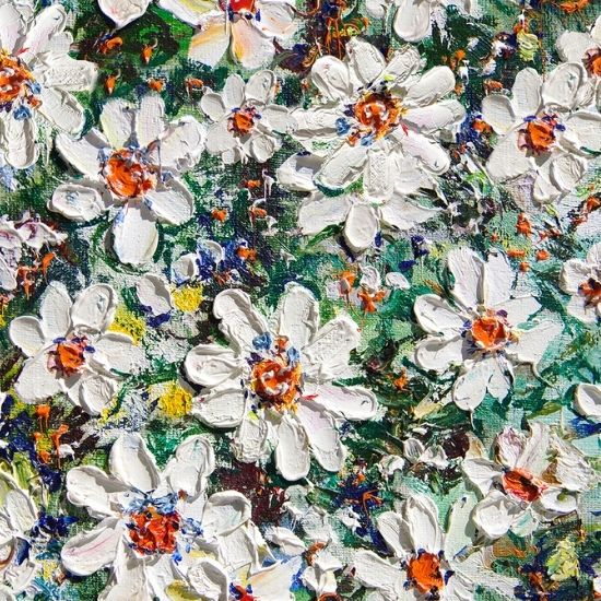 Beyaz Papatyalar Yapışkanlı Folyo, Çiçekli 45 cm ve 90 cm Rulo Çeşitleri Dekoros'ta! Kendinden Yapışkanlı, Desen Takipli, Kaplama Folyoları için Tıkla!
