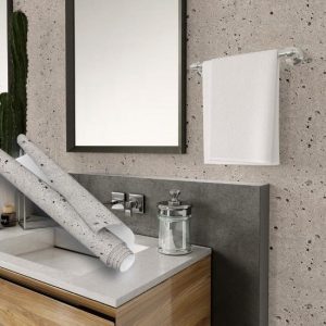 Kum Rengi Sıva Desenli Yapışkanlı Folyo, 45 cm ve 90 cm PVC Rulo Çeşitleri Dekoros'ta. Suya Dayanıklı Mutfak Duvar ve Yüzey Kaplama Folyosu Hemen Satın Al.