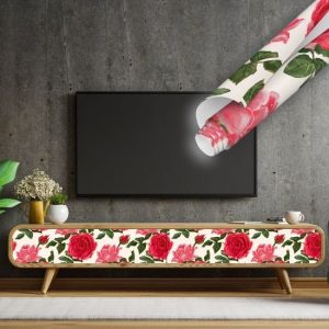 Pembe Kırmızı Gül Yapışkanlı Folyo 45 cm ve 90 cm Rulo Çeşitleri Dekoros'ta! Kendinden Yapışkanlı, Desen Takipli, Kaplama Folyoları için Hemen Tıkla!