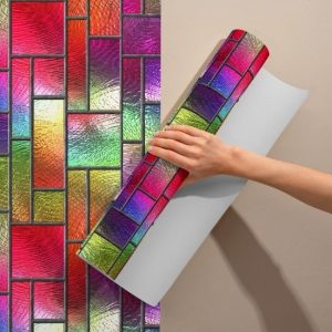 Pencere Kare Desenli Yapışkanlı Folyo 45 cm ve 90 cm Rulo Çeşitleri Dekoros'ta! Kendinden Yapışkanlı, Duşakabin, Banyo Kaplama Folyoları için Hemen Tıkla!
