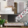 Siyah Kırmızı Çiçek Desenli Kaplama Folyo 45 cm ve 90 cm Rulo Çeşitleri Dekoros'ta! Kendinden Yapışkanlı, Desen Takipli, Kaplama Folyolarını İncele!