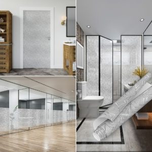 Vitray Görünümlü Şeffaf Yapışkanlı Folyo 45 cm ve 90 cm Rulo Çeşitleri Dekoros'ta! Kendinden Yapışkanlı, Duşakabin, Banyo Kaplama Folyoları için Tıkla!