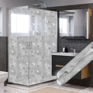 Yaprak Desenli Şeffaf Yapışkanlı Folyo 45 cm ve 90 cm Rulo Çeşitleri Dekoros'ta! Kendinden Yapışkanlı, Duşakabin, Banyo Kaplama Folyoları için Tıkla!