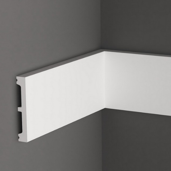 9cm Boyanabilir Beyaz Duvar Bordürü AB-028 ile Modern İç Mekanlar Oluşturun Dayanıklı Polimer Duvar Bordürleri. Bordür ve Çıta Modelleri için Hemen Tıkla!