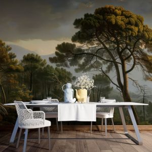 Koyu Temalı Doğa Manzarası Duvar Kağıdı Modelleri Dekoros'da. Tutkal Hediyeli! Manzaralı Duvar Kağıtları Tüm Türkiye'ye Gönderiyoruz! Hadi Dekoros'a!