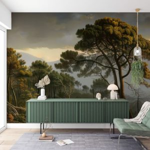 Koyu Temalı Doğa Manzarası Duvar Kağıdı Modelleri Dekoros'da. Tutkal Hediyeli! Manzaralı Duvar Kağıtları Tüm Türkiye'ye Gönderiyoruz! Hadi Dekoros'a!