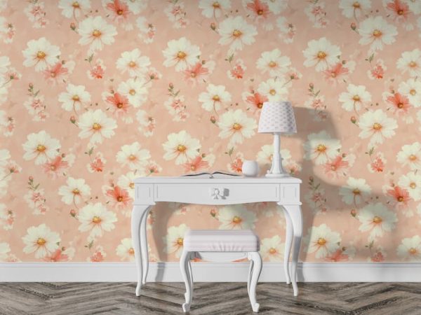 Pastel Renkli Papatya Duvar Kağıdı Modelleri Dekoros'da. Tutkal Hediyeli! Pembe Çiçekli Duvar Kağıtları Tüm Türkiye'ye Gönderiyoruz! Hemen İncele!