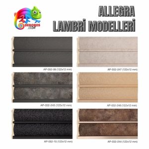 Allegra Duvar Tavan Lambri ürünleri son teknoloji malzemeden üretilmiştir. Duvar Lambri Modelleri, Tavan Lambri Modelleri ve Fiyatları Dekoros'ta!