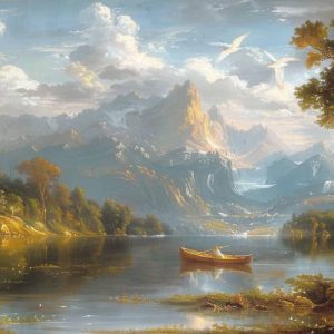 Büyüleyici Manzara Duvar Kağıdı Modelleri ve Fiyatları Dekoros'da. Tutkal Hediyeli! Kayık ve Doğa Manzarası Posteri Tüm Türkiye'ye Gönderiyoruz. Dekoros'a!