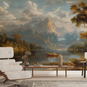 Büyüleyici Manzara Duvar Kağıdı Modelleri ve Fiyatları Dekoros'da. Tutkal Hediyeli! Kayık ve Doğa Manzarası Posteri Tüm Türkiye'ye Gönderiyoruz. Dekoros'a!