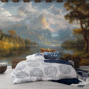 Büyüleyici Manzara Duvar Kağıdı Modelleri ve Fiyatları Dekoros'da. Tutkal Hediyeli! Kayık ve Doğa Manzarası Posteri Tüm Türkiye'ye Gönderiyoruz. Dekoros'a!