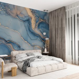 Mavi Mermer Desenli Duvar Kağıdı Modelleri ve Fiyatları Dekoros'da. Tutkal Hediyeli! Altın Görünümlü Duvar Kağıtları Tüm Türkiye'ye Gönderiyoruz. Dekoros'a!