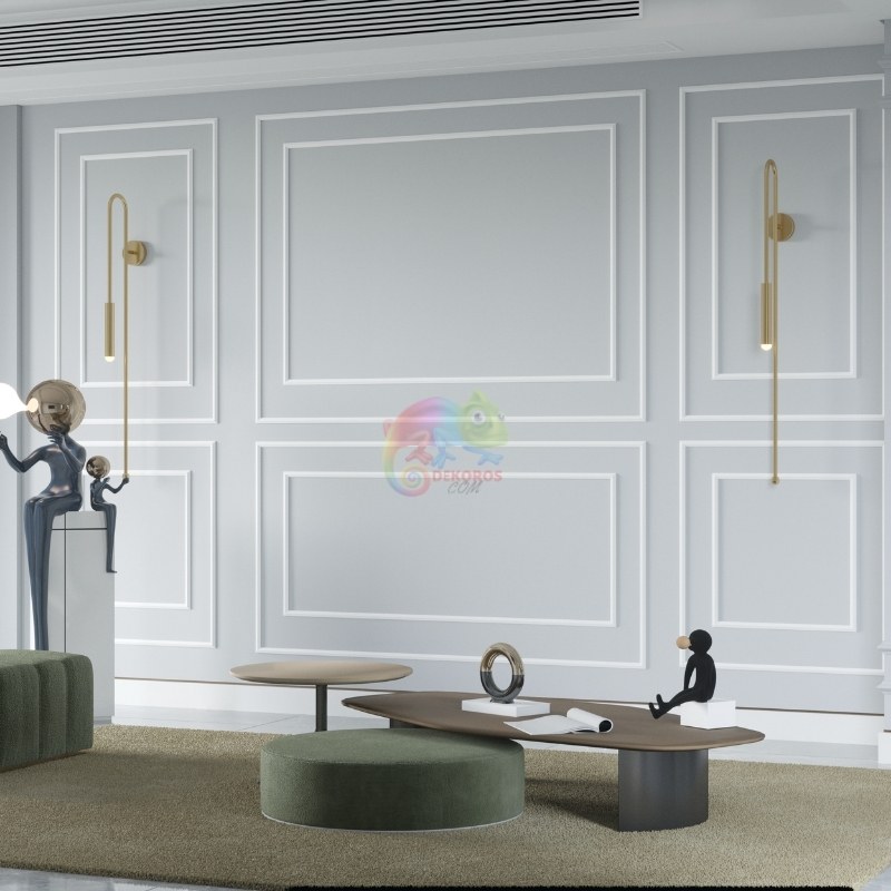 Kolay Montaj Çıta Seti Hazır Kesim Kendinden Yapışkanlı 006