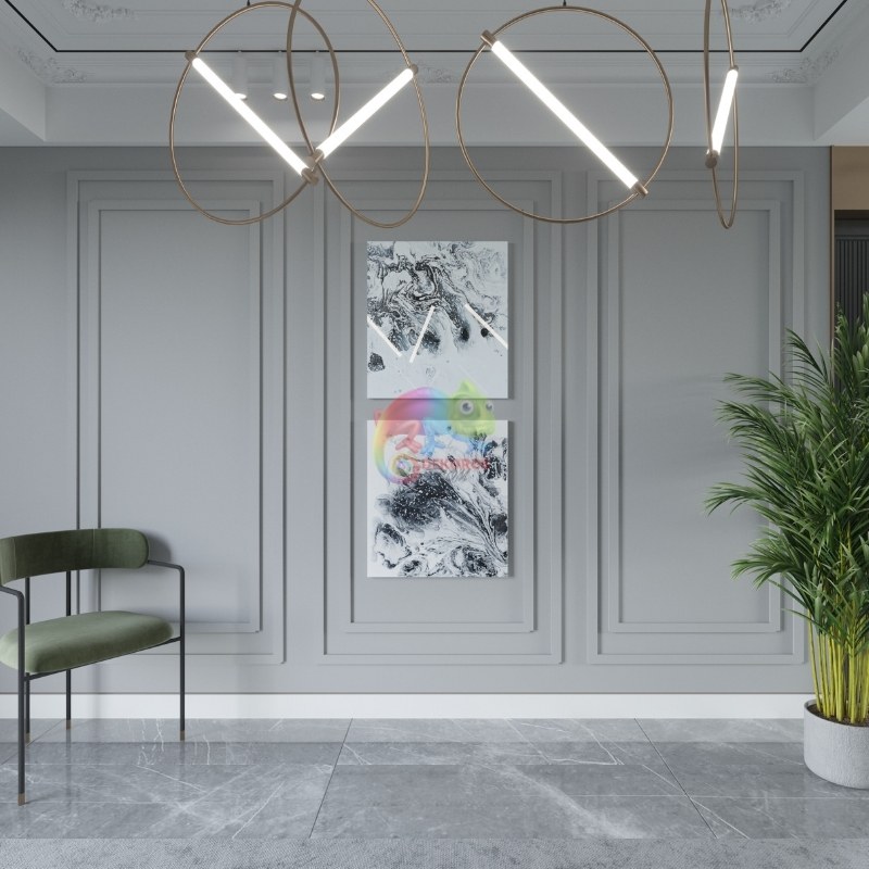 4 cm Düz Duvar Çıta Seti Kendin Yap Modern Duvar Paneli 007