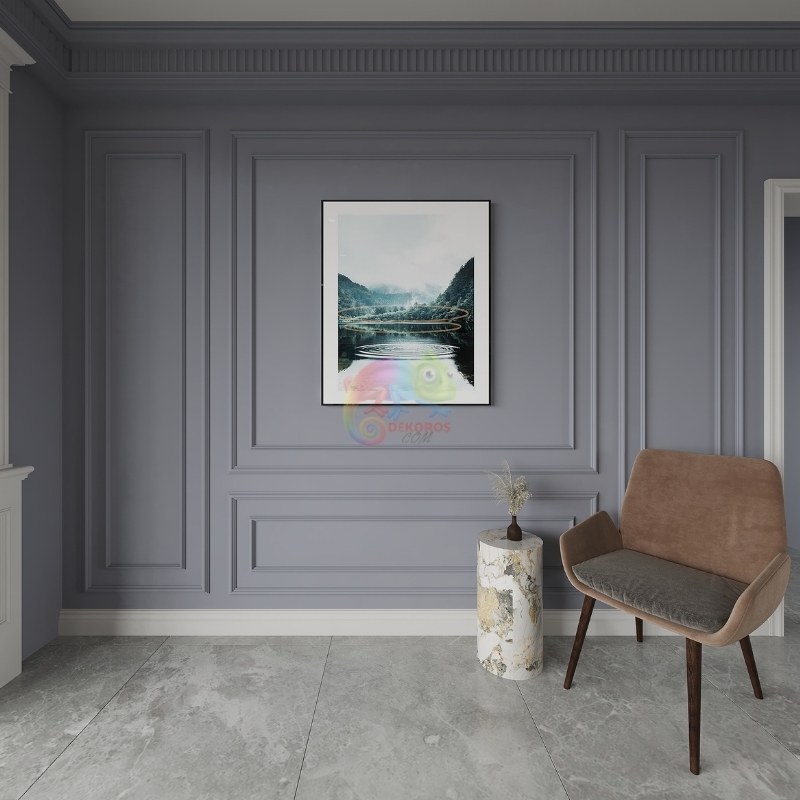 Boyanabilir Duvar Çıta Seti | Kolay Montajlı Dekoratif Panel 004