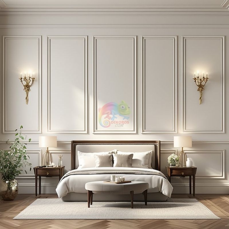 Lüks Duvar Çıta Seti Hazır Kesim Soy Yapıştır Panel 013