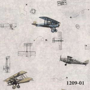 Deco junior Çocuk Odası Duvar Kağıdı modelleri ve fiyatları, Erkek Kız Bebek Odası Duvar Kağıtları Uçaklı