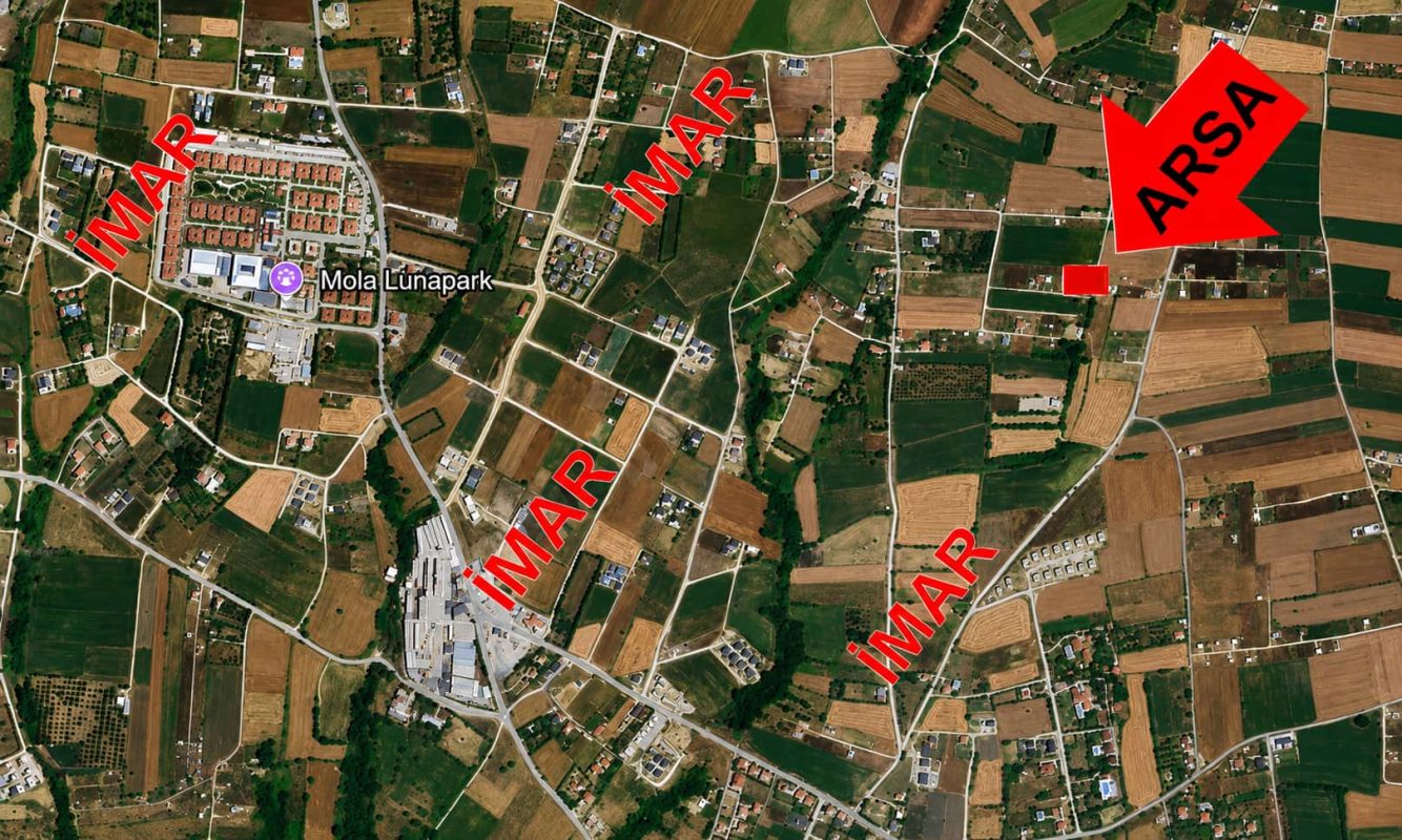 İmar Planının Dibinde 1.894 m² Satılık Hisseli Tarla