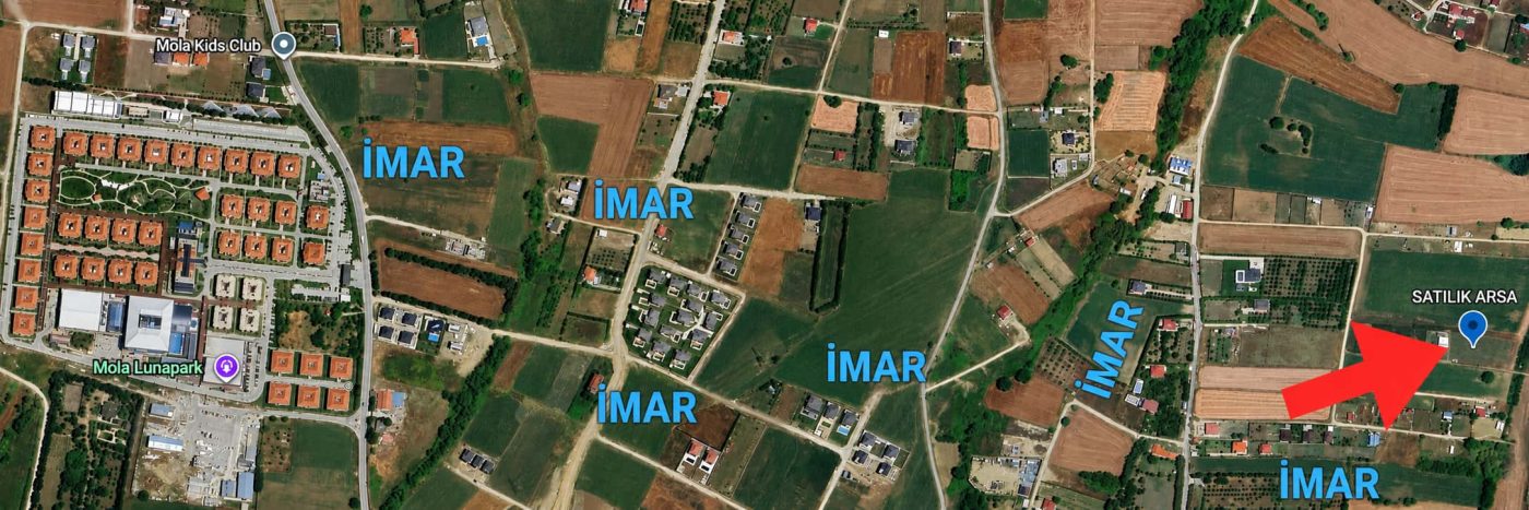 İmar Planının Dibinde 1.894 m² Satılık Hisseli Tarla