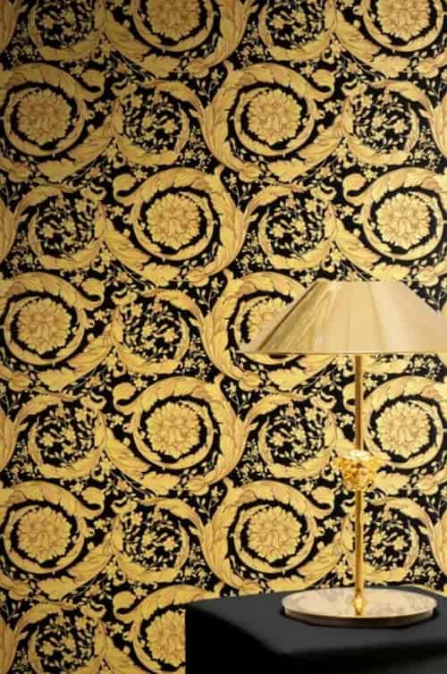 Versace VI Altın Duvar Kağıdı Modelleri