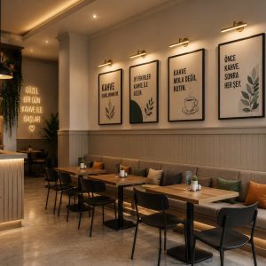 cafe lake duvar lambri