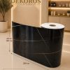 Kendinden yapışkanlı mermer panel Siyah Gold DKS1095-3 60x280 ve 120x280 cm eksiz panel